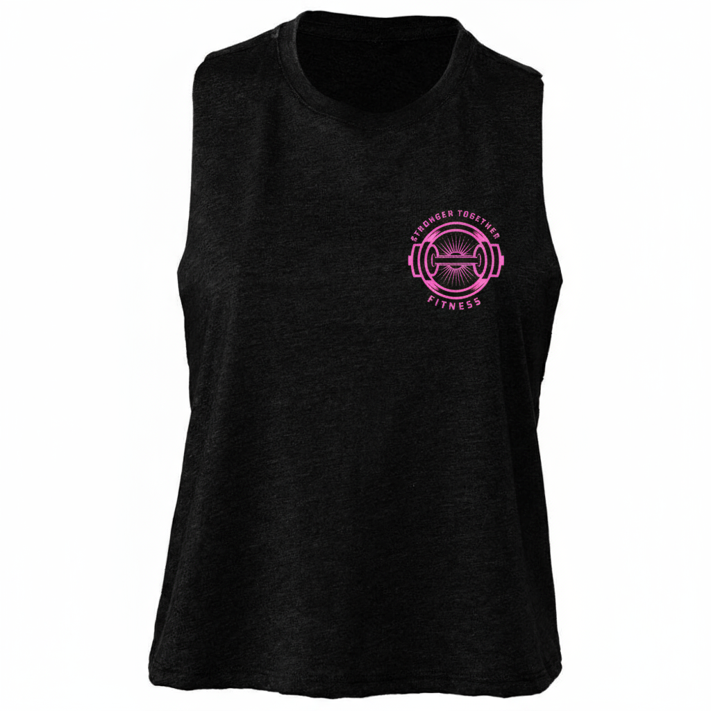 Cropped Racer Back Vest