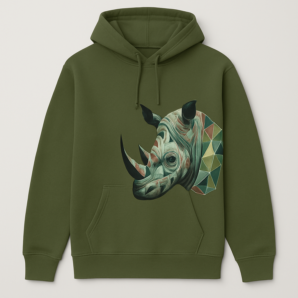 Geo Rhino Hoody