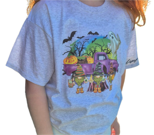 'Gonks & Ghouls' Kids Hallowen T-Shirt