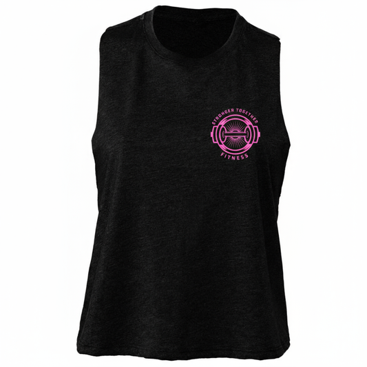 Cropped Racer Back Vest