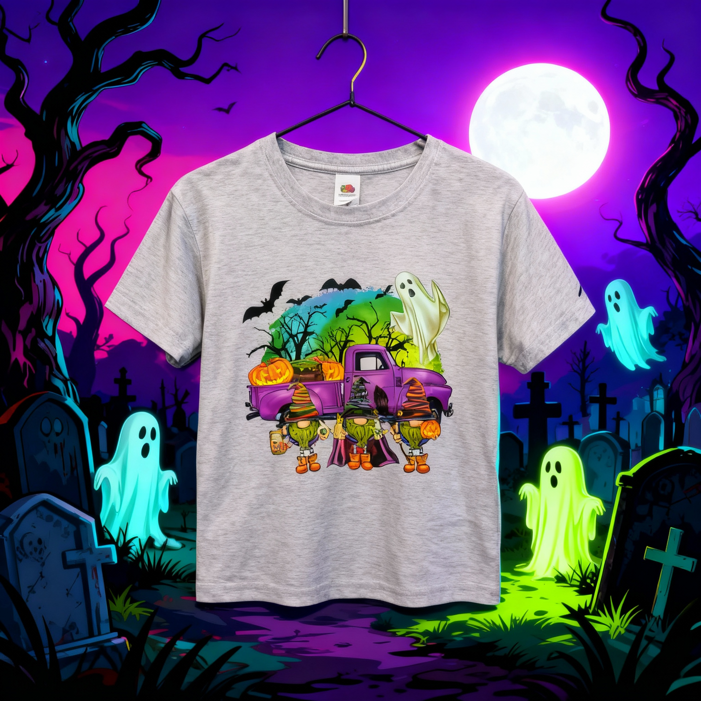 'Gonks & Ghouls' Kids Hallowen Tee
