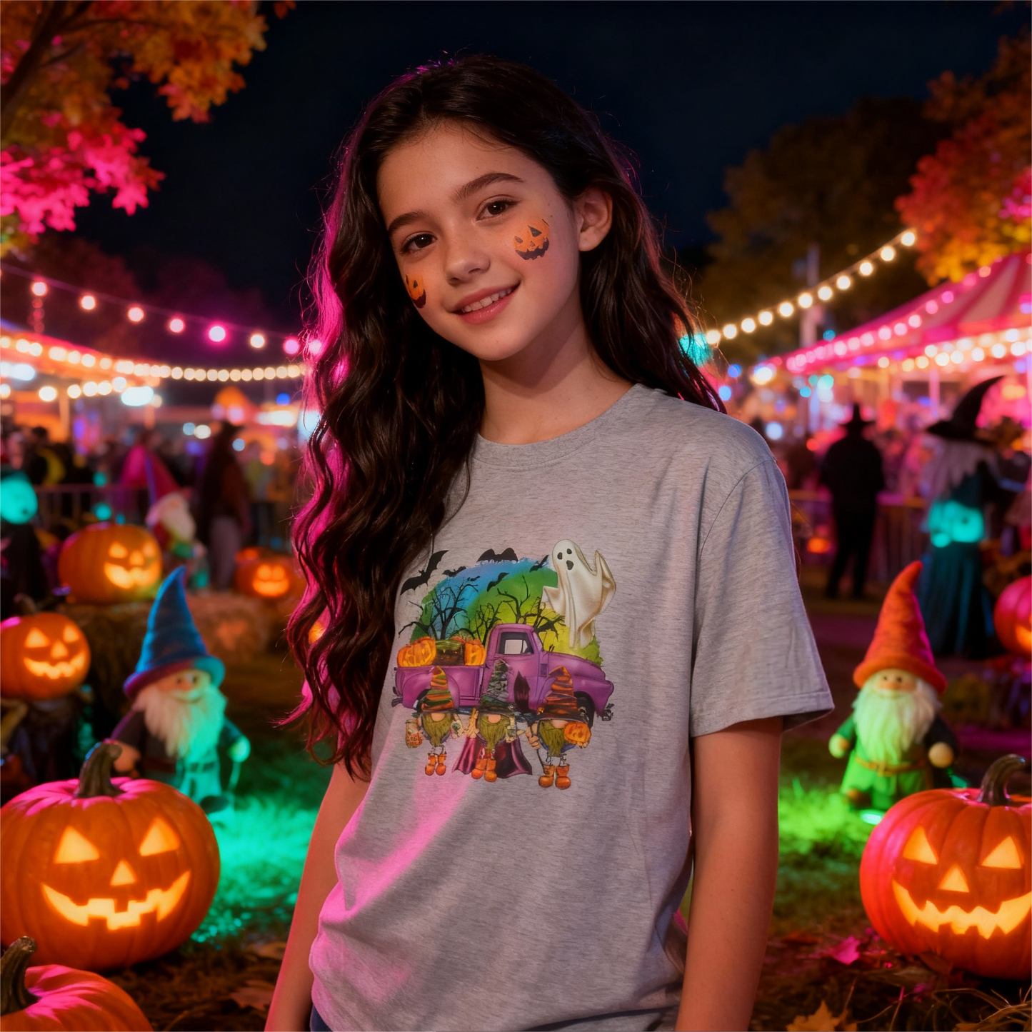 'Gonks & Ghouls' Kids Hallowen Tee