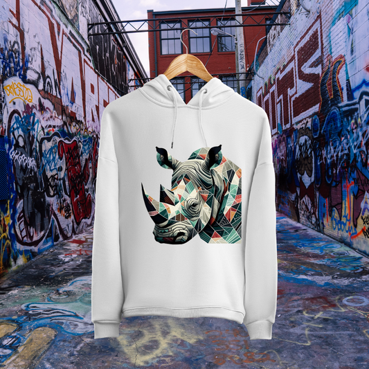 Geo Rhino Hoody