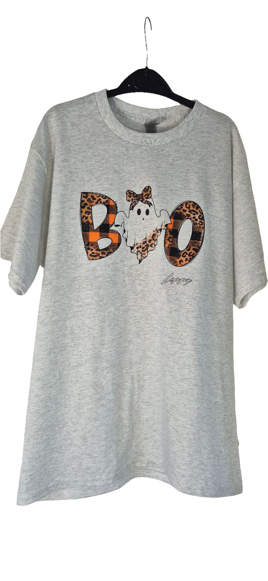 'Cute BOO' Adult Halloween T-Shirt
