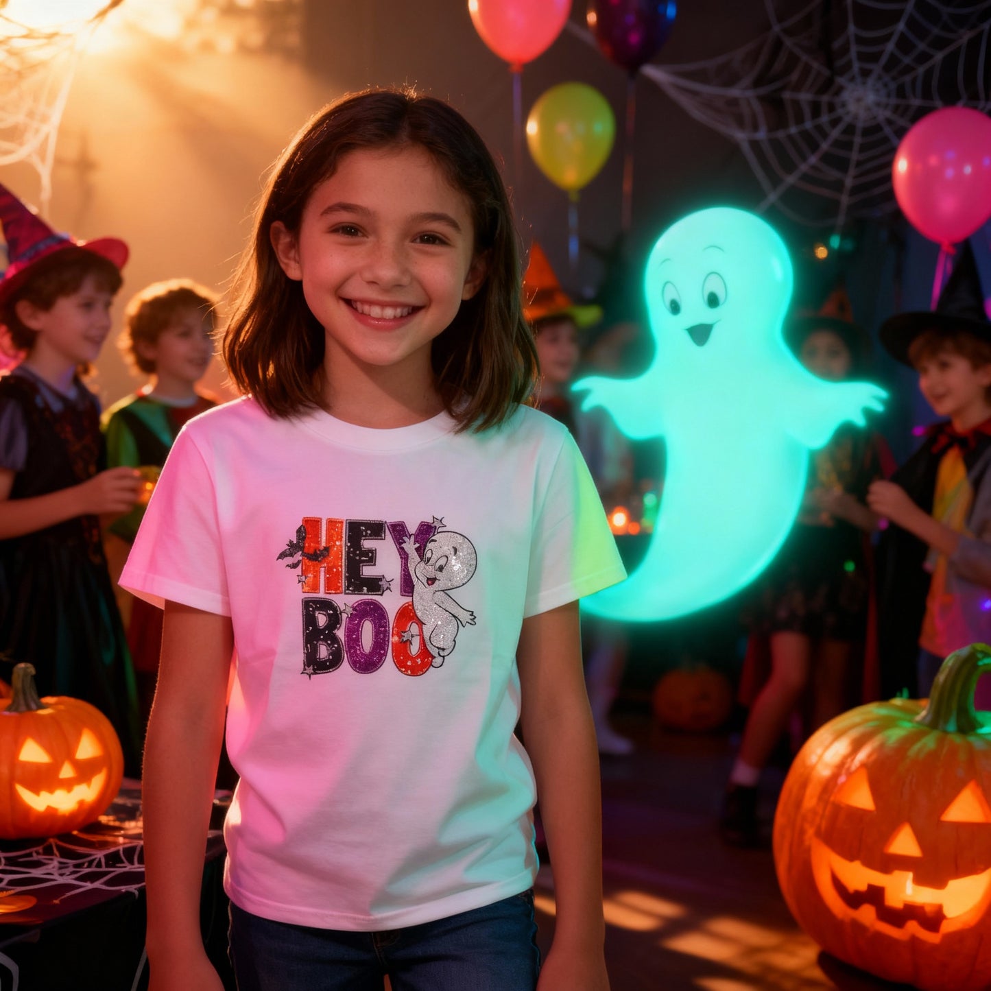 Hey Boo  Halloween Tee