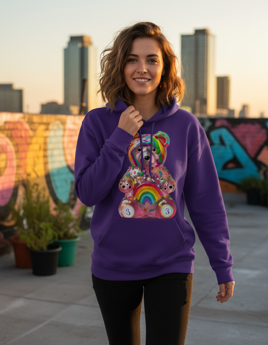 Trippy Teddy Hoodie