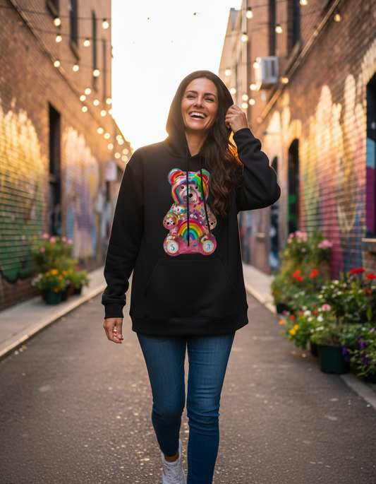 Trippy Teddy Hoodie